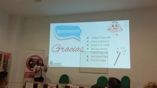 CONFERENCIA IMPARTIDA POR JOHANNA ALAMINOS PINTOR, PSICÓLOGA.